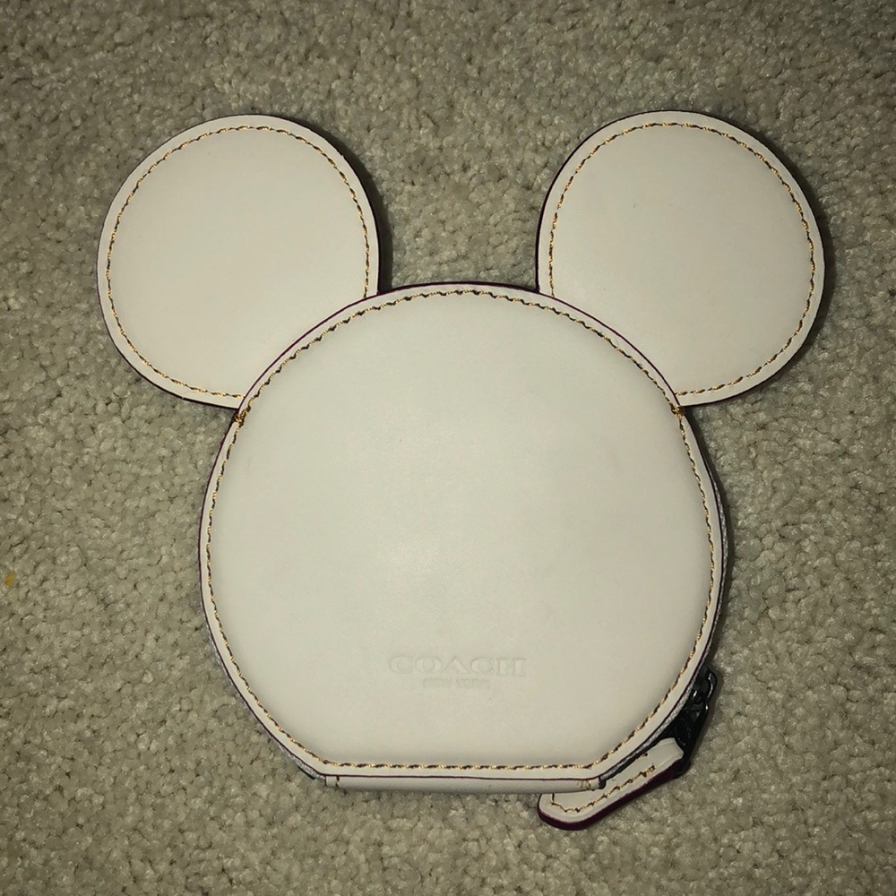 Mickey Mouse COACH coin purse